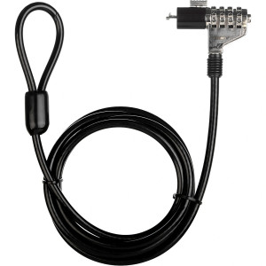 Компьютерный акcессуар трос (код.замок) Notebook lock NCL-104
