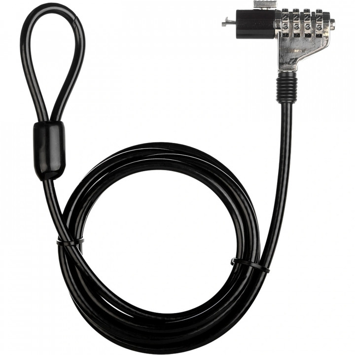 Компьютерный акcессуар трос (код.замок) Notebook lock NCL-104