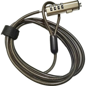 Компьютерный акcессуар трос (код.замок) Notebook lock NCL-105
