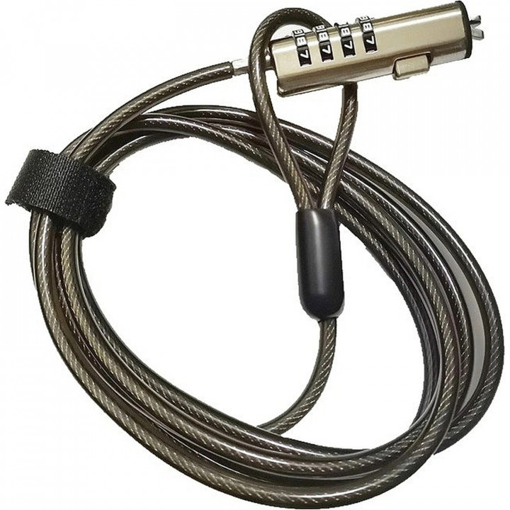 Компьютерный акcессуар трос (код.замок) Notebook lock NCL-105