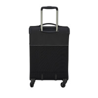 00225580100 Delsey BROCHANT 55 4W CAB TR,Чемодан,черного цвета,ПОЛИЭСТЕР, включая вулканизированное волокно